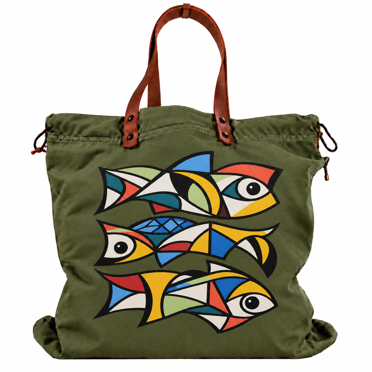 SAC CABAS WEEKENDER ARTFISH