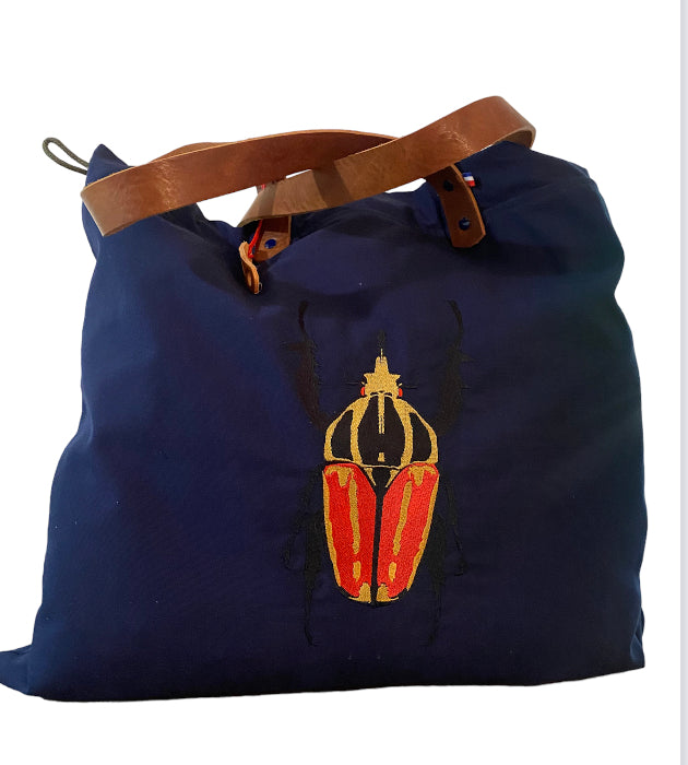 BALLOON BAG BRODERIE SCARABEE