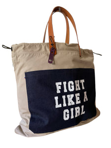 SAC CABAS WEEKENDER FIGHT LIKE A GIRL