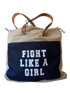 SAC CABAS WEEKENDER FIGHT LIKE A GIRL