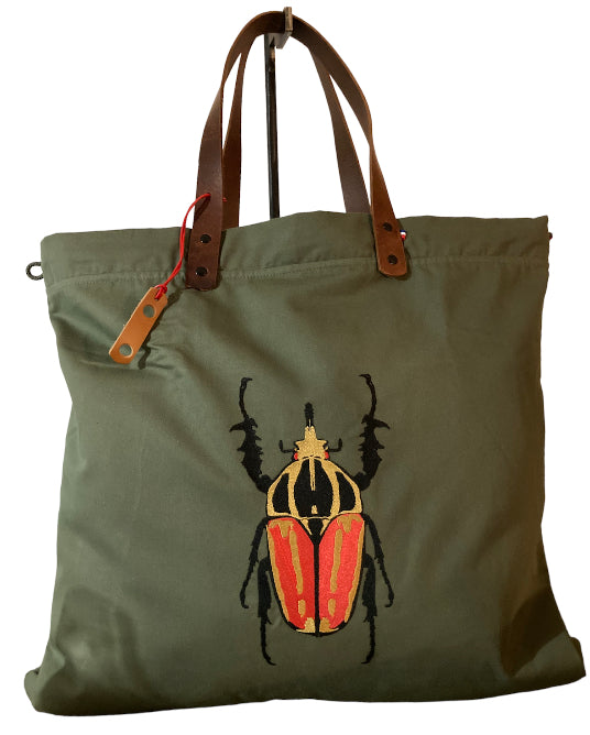 BALLOON BAG BRODERIE SCARABEE