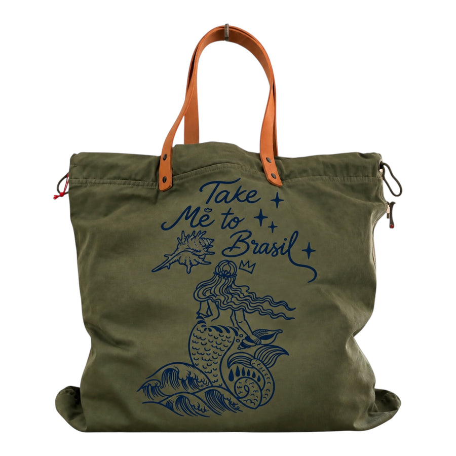 SAC CABAS WEEKENDER  TAKE ME TO  BRASIL