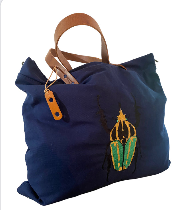 BALLOON BAG BRODERIE SCARABEE