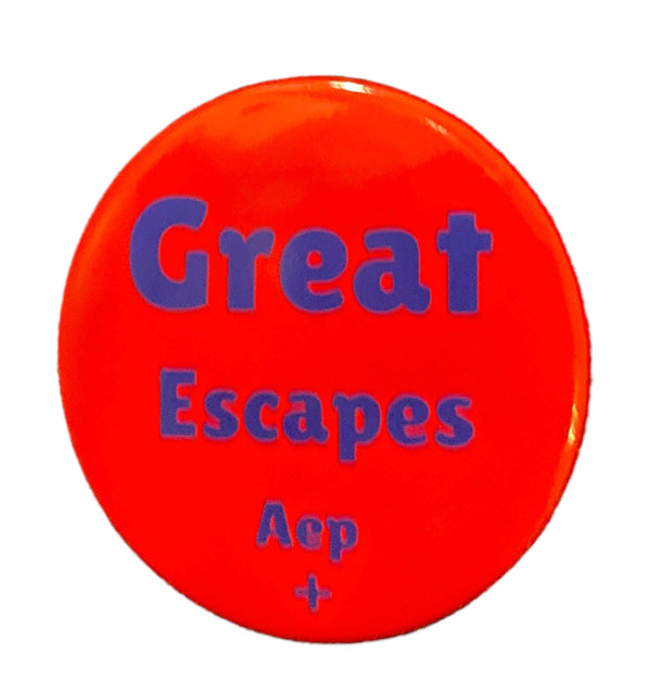 Pin's « Great Escapes » AEP+ – détail d'un sac cabas fait main